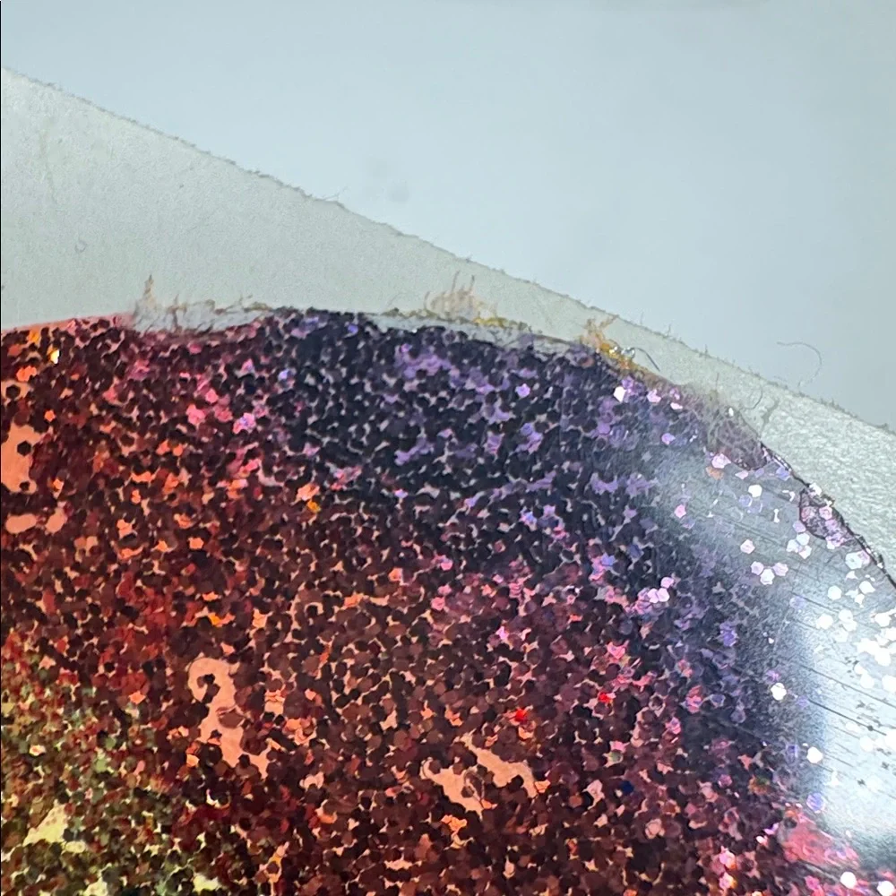 Vintage sandylion 3 inches rainbow heart glitter sticker - Picture 4 of 4